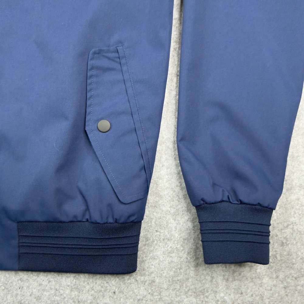 Burton Menswear London Harrington Jacket Navy Blue Bomber Small - Picture 4 of 9